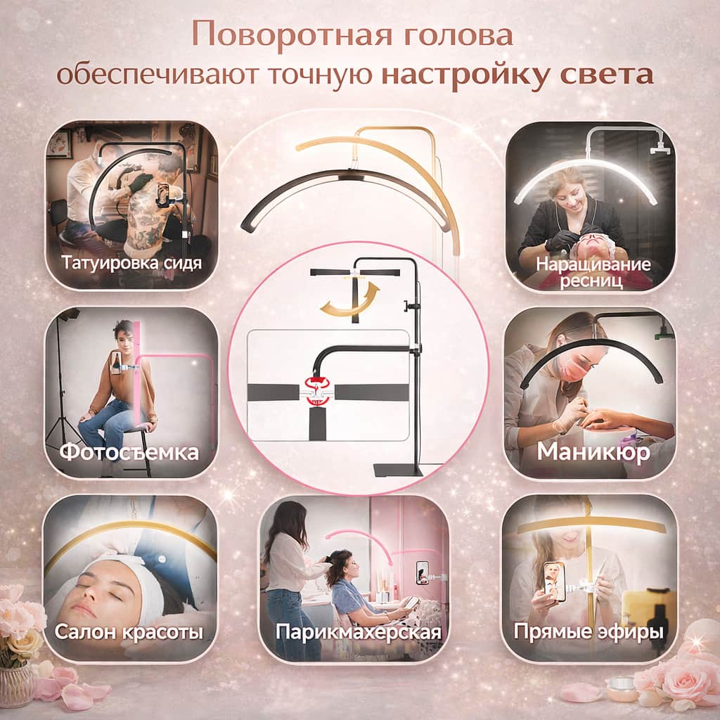 Профессиональный напольный светодиодный светильник Jieniya ZMD21