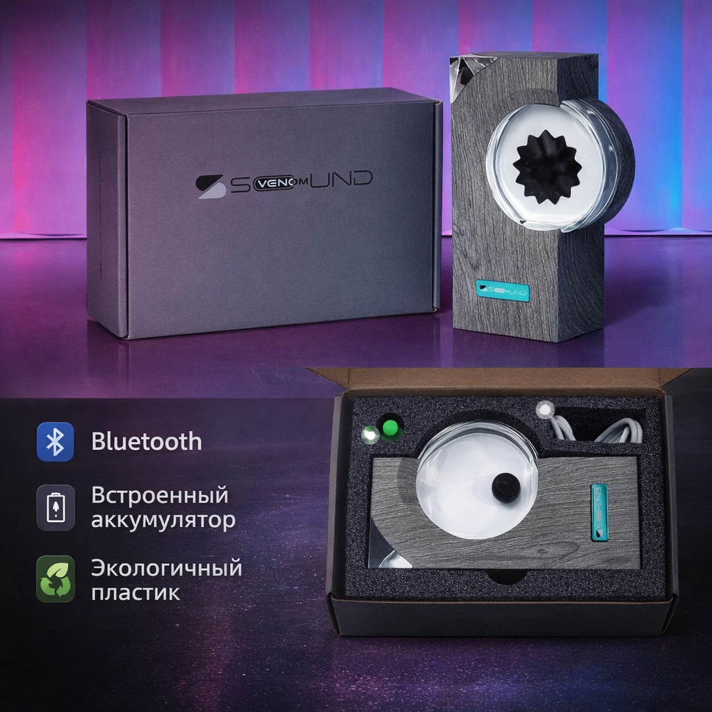 Современная магнитная музыкальная лампа QY