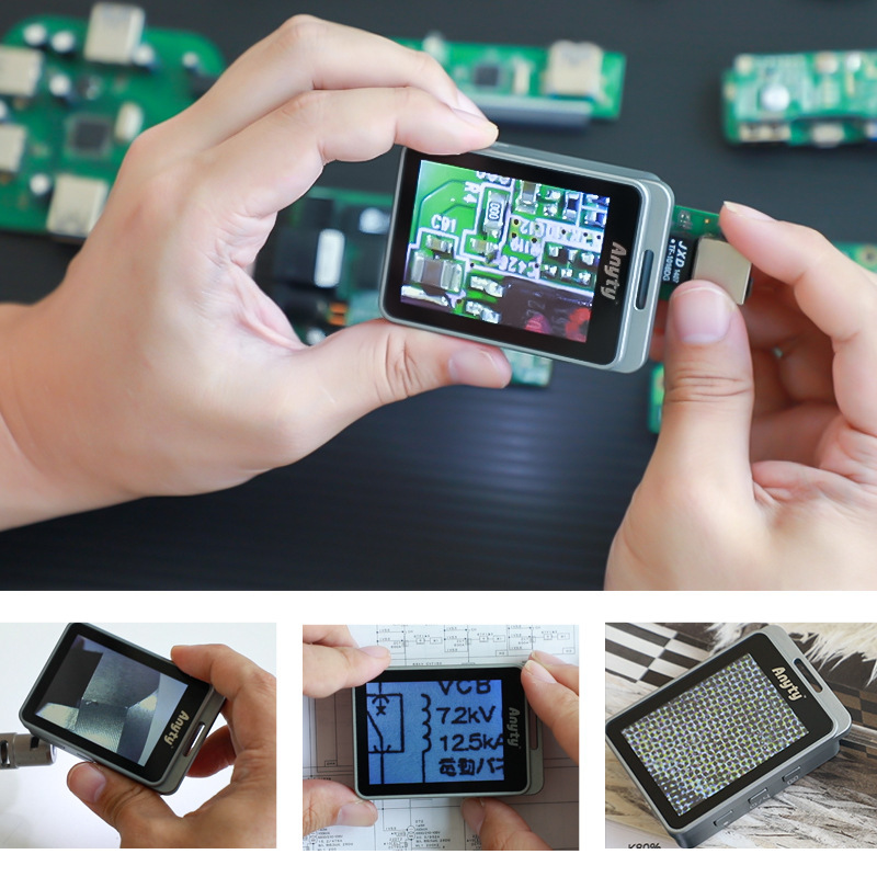 Портативный электронный микроскоп