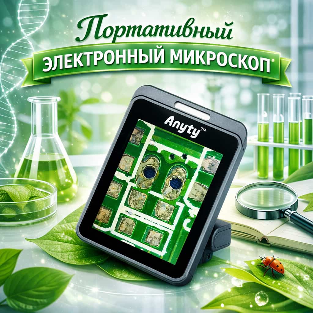 Портативный электронный микроскоп