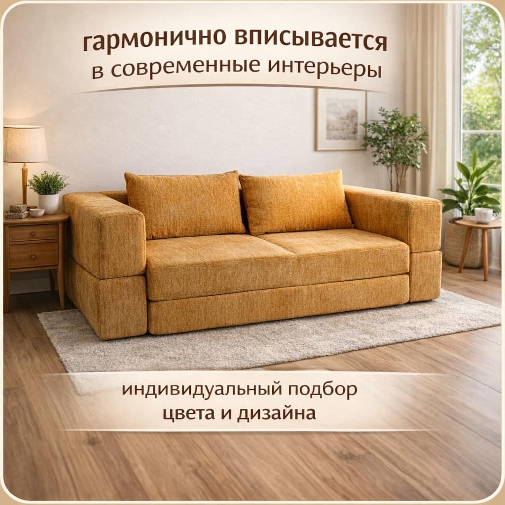 Современный секционный диван B-109