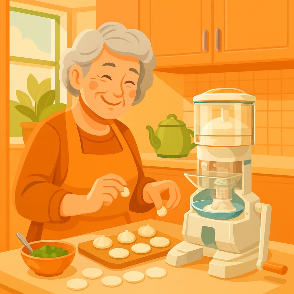 Домашняя машина для лепки пельменей