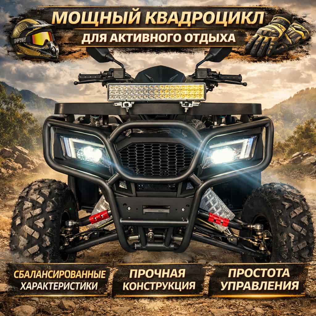 Взрослый квадроцикл Jinlong 250 см³