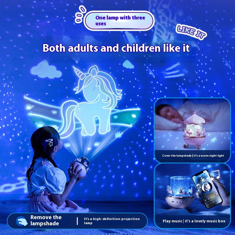 LED-проектор-ночник ST-27