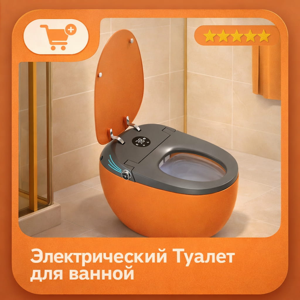 Напольный автоматический унитаз COMO MT-10